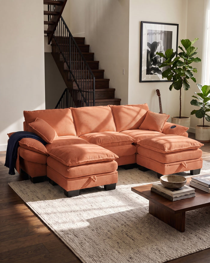 Corduroy Cloud Couches