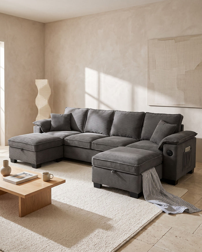 Gray Cloud Couches