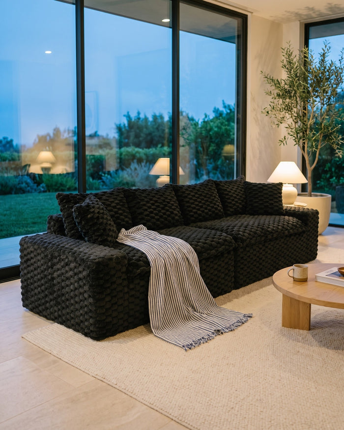 Black Sectionals & Couches