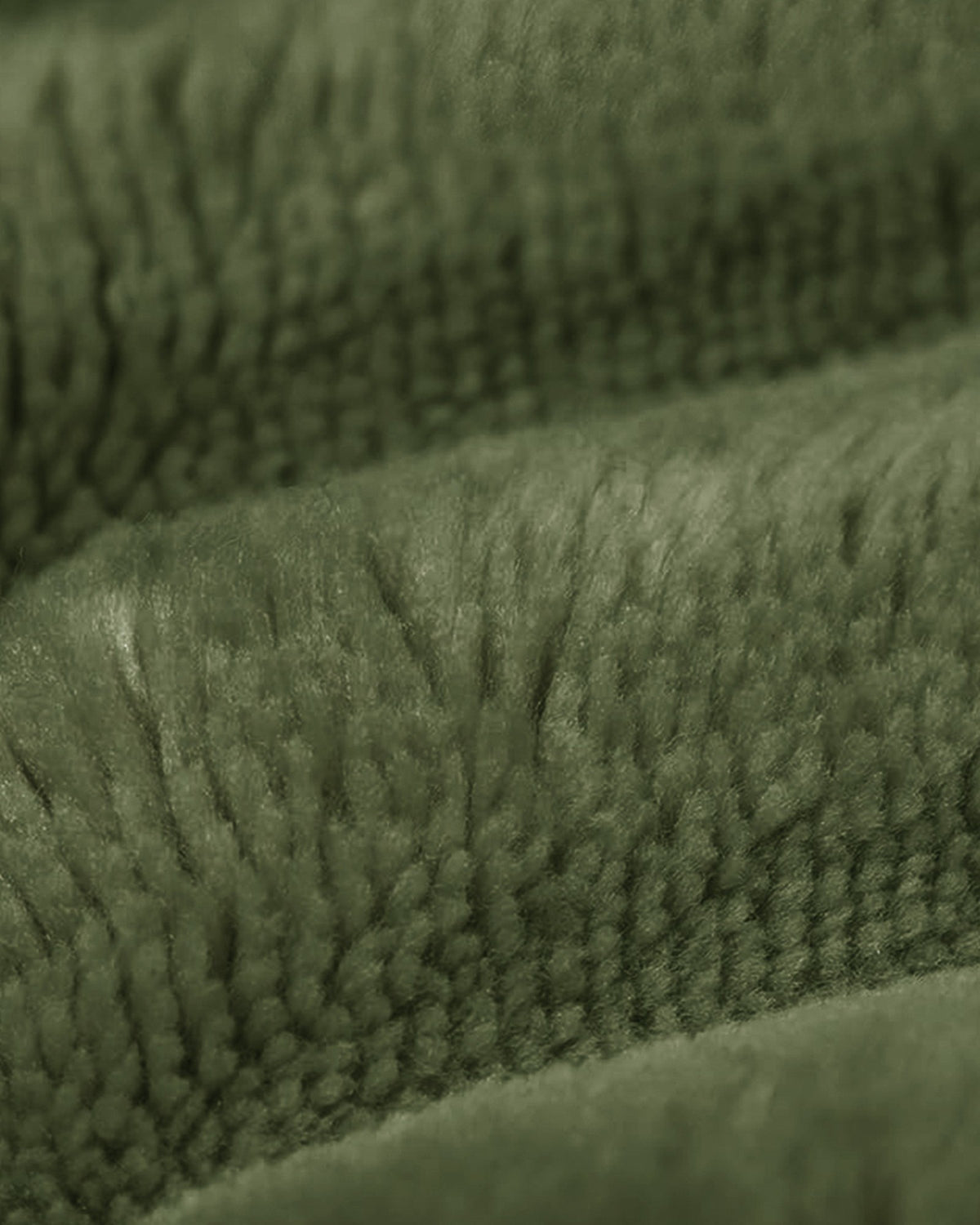 Cloud Corduroy L-Shaped Sectional with Chaise, 107 in in Green, fabric close-up