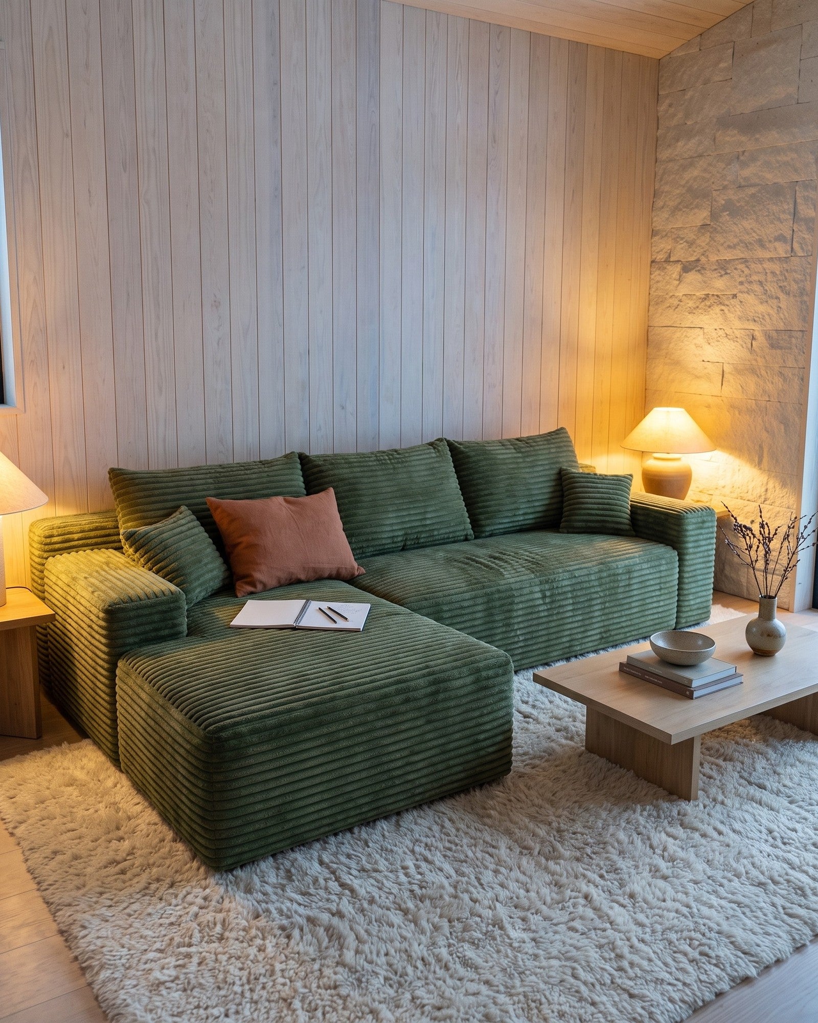 3-Seat Sectionals & Sofas in a living room