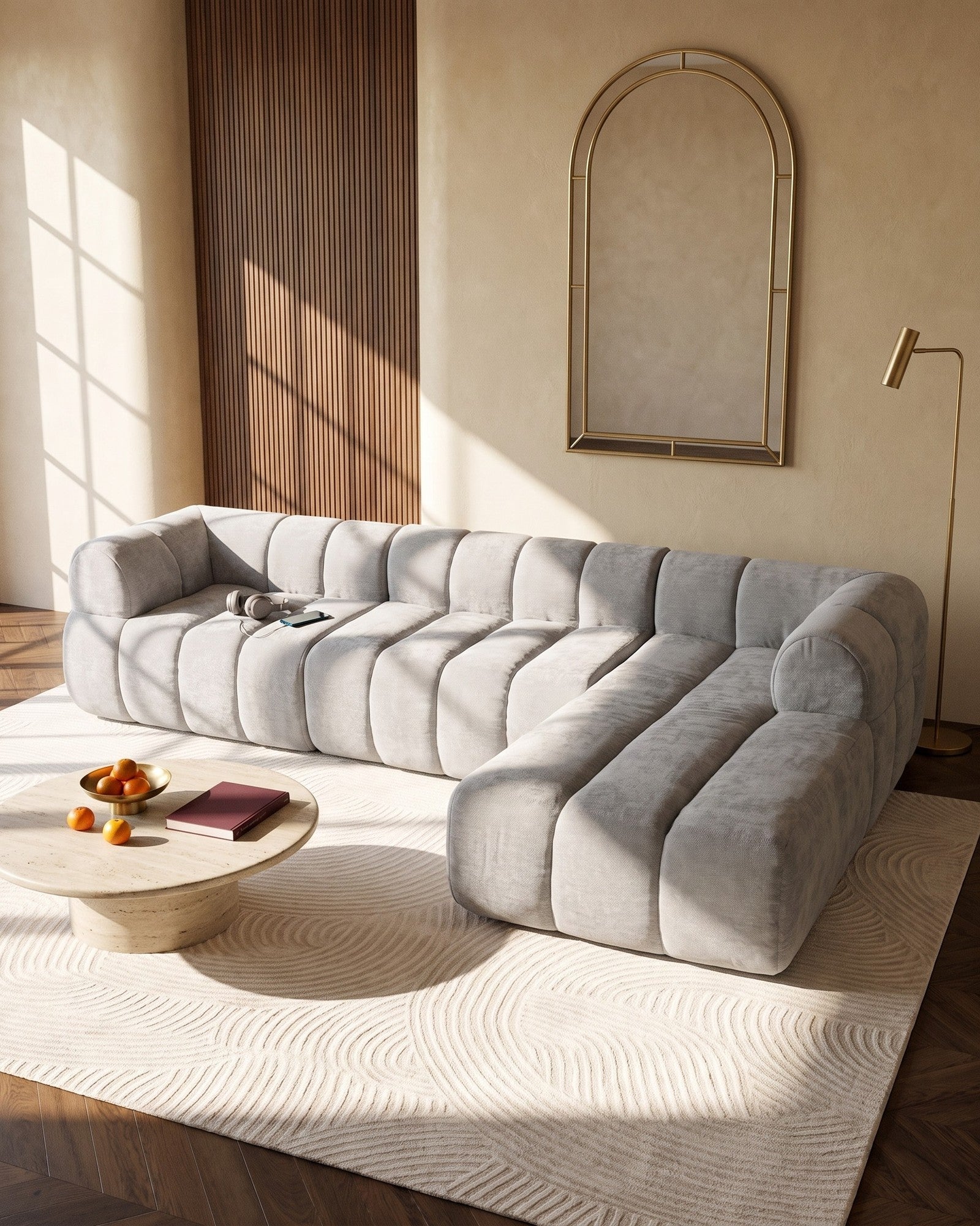 Large & Oversized Modular Sectionals in a living room