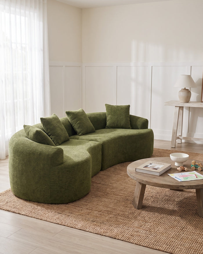Green Sectionals & Couches