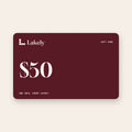 Lakely gift card, $50