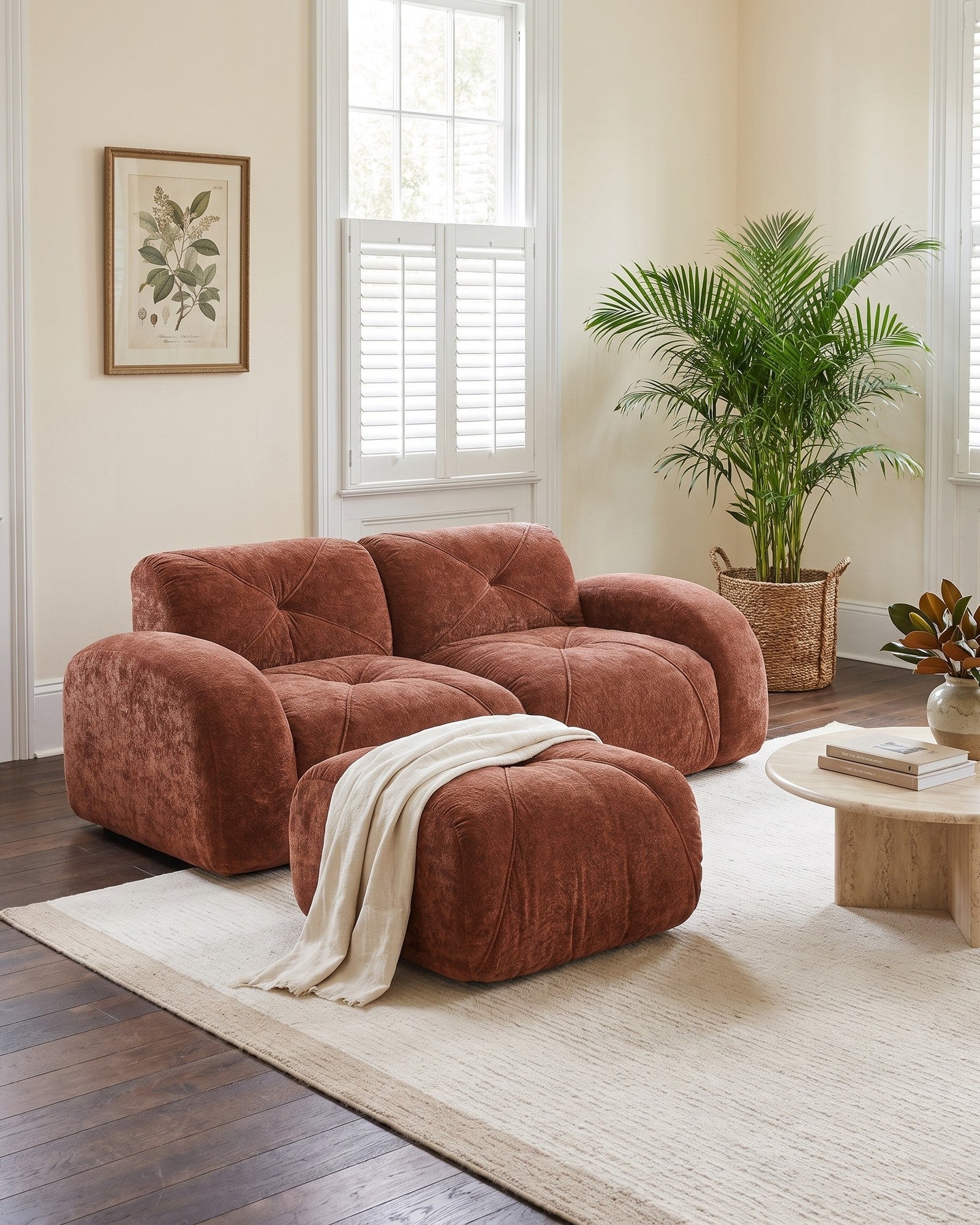 Loveseats & Small-Space Sofas in a living room